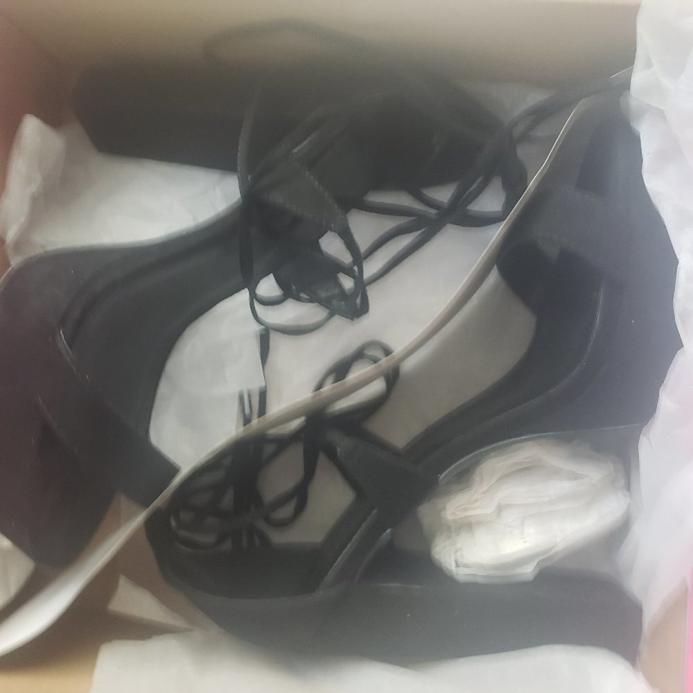 Black heels